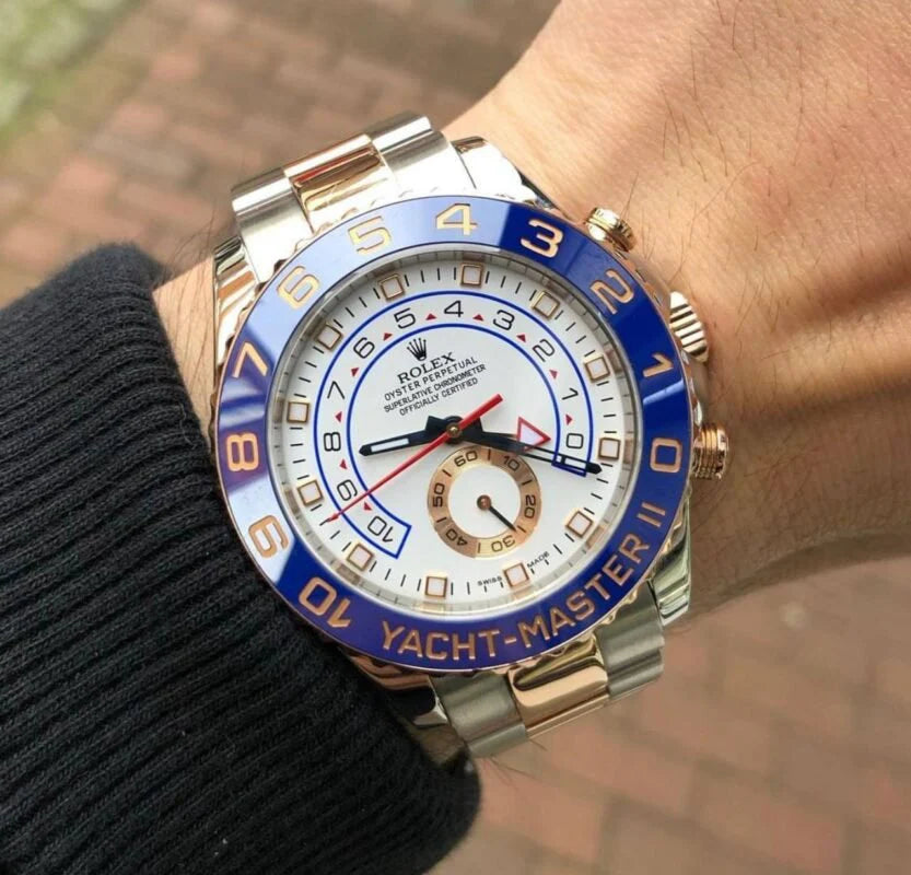 Rolex Yacht-Master II GMT Oyster Perpetual Stainless