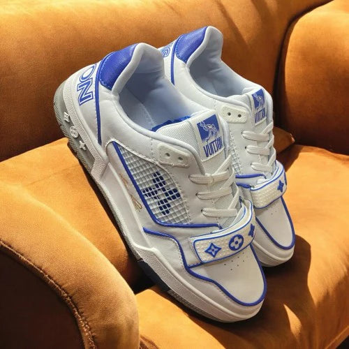 LOUIS VUITTION TRAINER SNEAKER - MONOGRAM FLOWERS