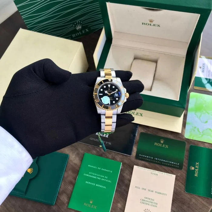 ROLEX SUBMARINER GOLD & SILVER