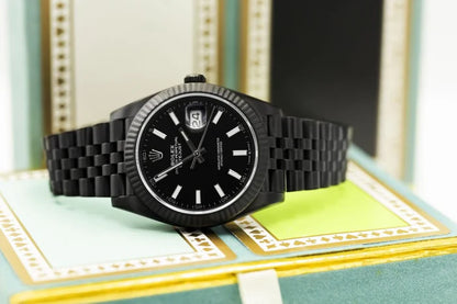 ROLEX DATE-JUST BLACK