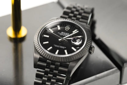 ROLEX DATE-JUST BLACK