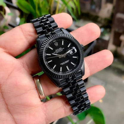 ROLEX DATE-JUST BLACK