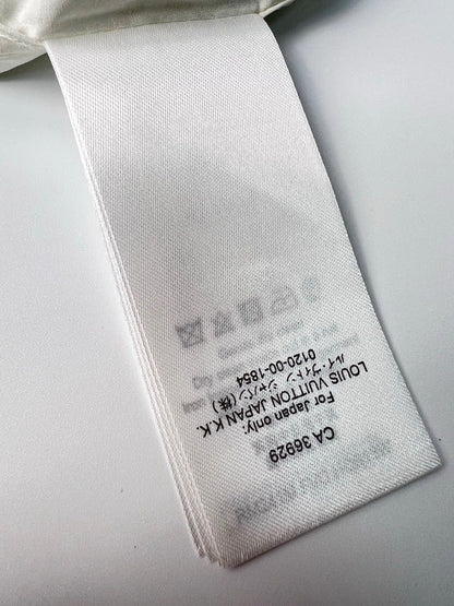 Hombre Louis Vuitton Camisa De Manga Larga Estampada En Algodón