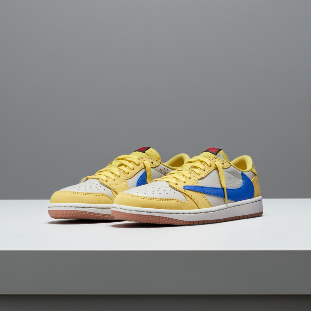Air Jordan 1 Low Travis Scott Canary