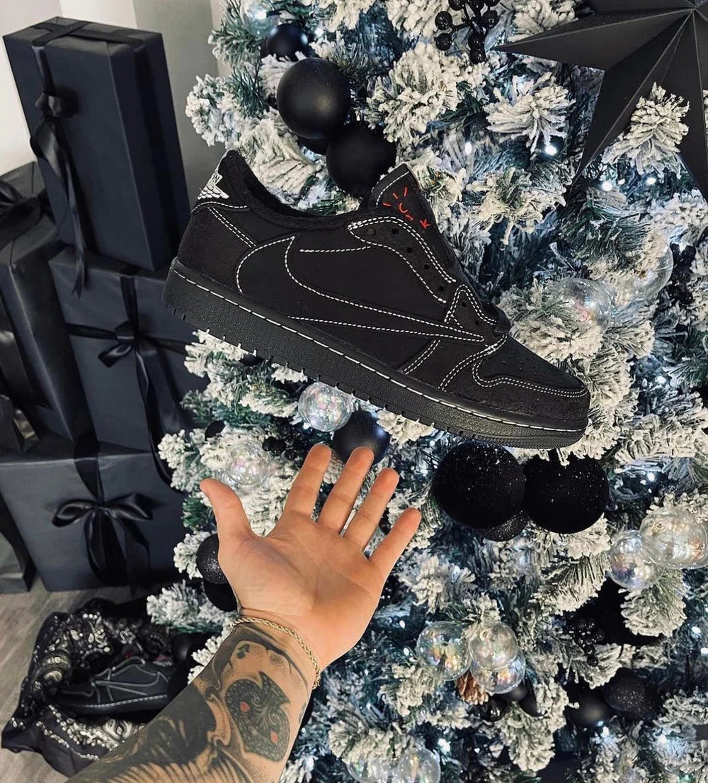 Air Jordan 1 Low x Travis Scott Black Phantom