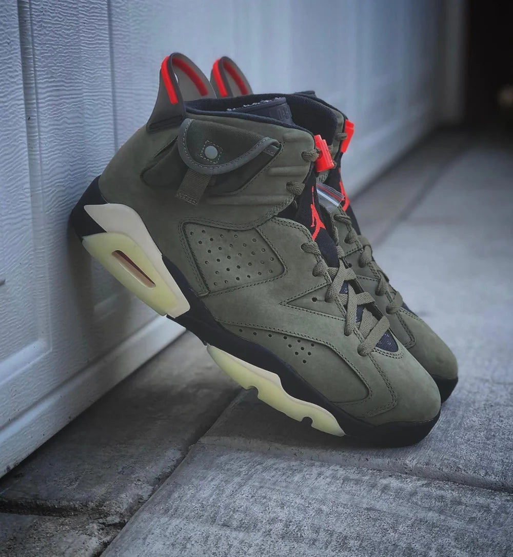 Air Jordan 6 Travis Scott “Olive Green”
