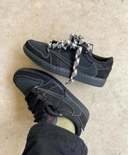 Air Jordan 1 Low x Travis Scott Black Phantom